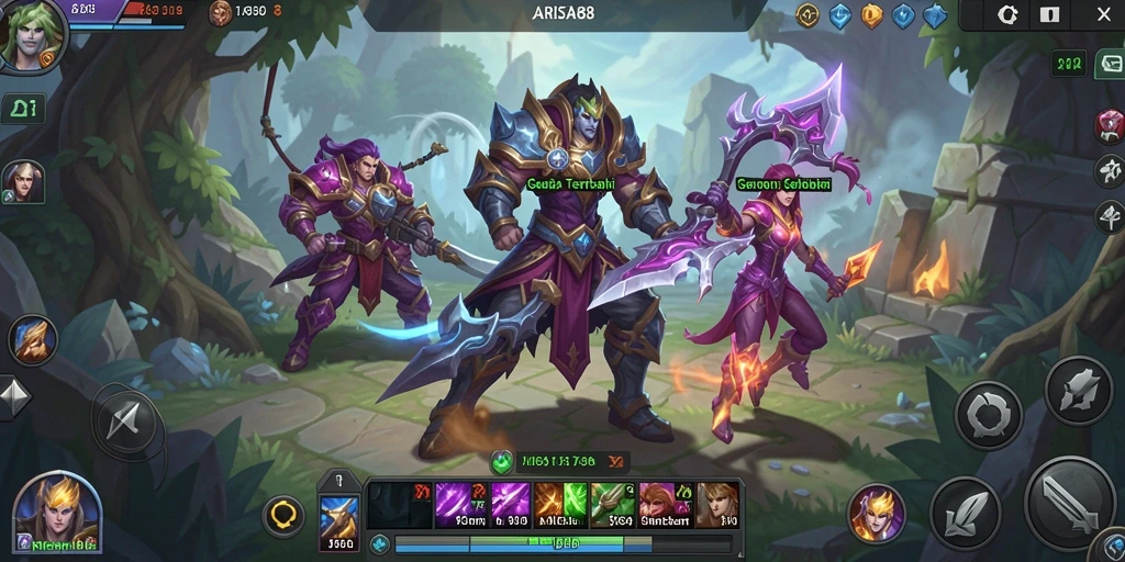Gameplay seru ARISTA88 dengan grafis yang menakjubkan.