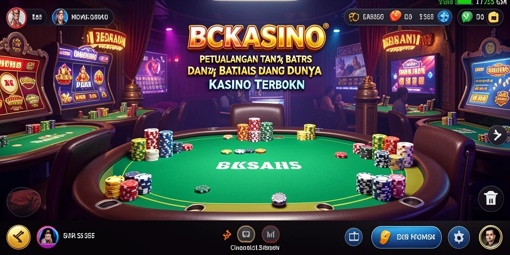 Gameplay interaktif dan grafis menawan dari BCKASINO.