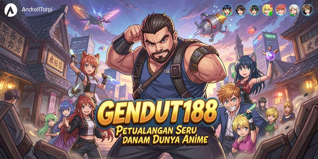 Tangkapan layar <strong>GENDUT188</strong> menampilkan aksi pertarungan karakter Anime yang penuh semangat.