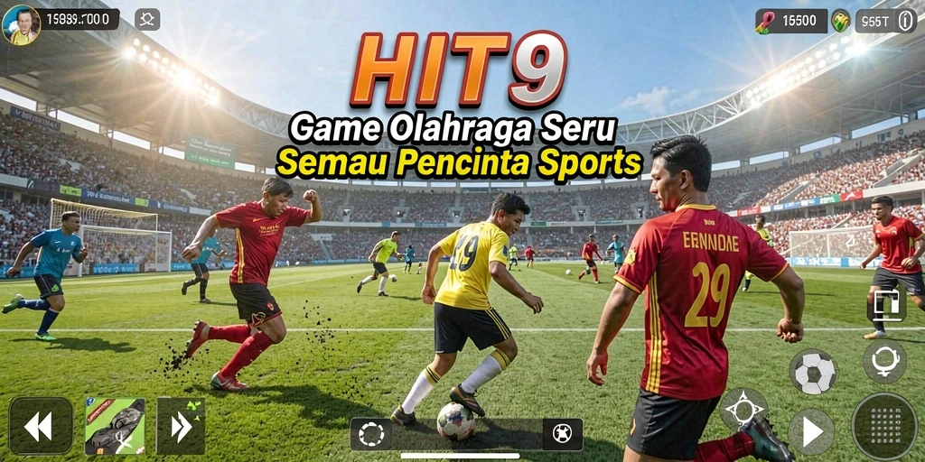 Gameplay HIT9 menunjukkan aksi seru dalam olahraga.